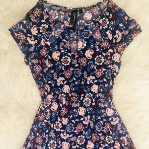 Floral sundress . Size small. Brand trixxie.